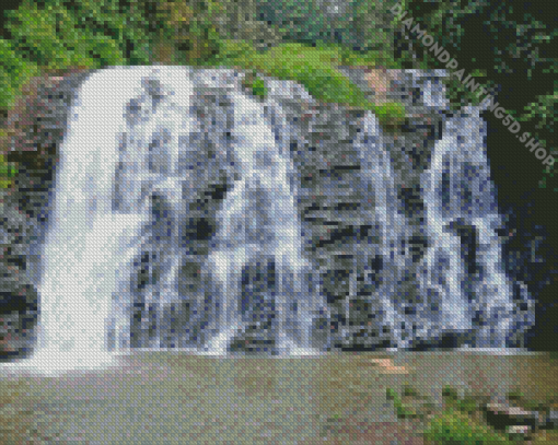 Abbey Falls Coorg India Diamond Painting