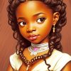 Aesthetic African Baby Diamond Painting