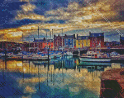 Arbroath Harbour Diamond Painting