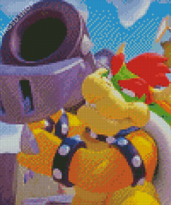 Bowser Character Diamond Painting