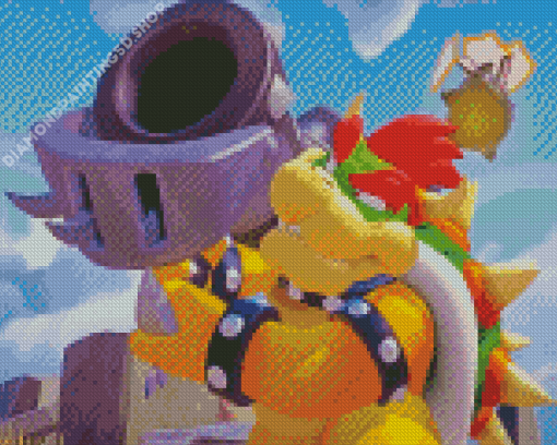 Bowser Character Diamond Painting