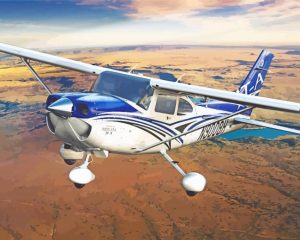 Cessna 182 Airplane Diamond Painting