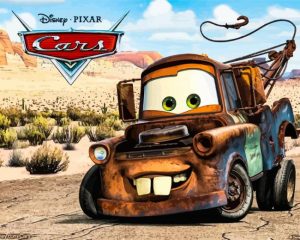 Mater Cars Poster Diamond Painting