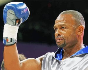 Roy Jones Jr Diamond Painting