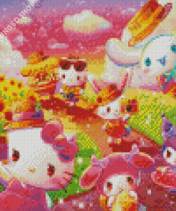 Sanrio Characters Art Diamond Painting