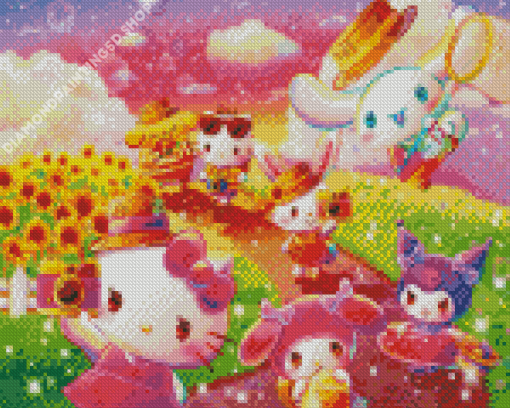 Sanrio Characters Art Diamond Painting