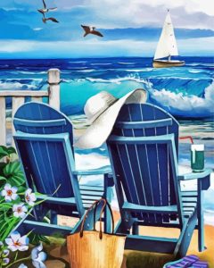 Seaside Escape Diamond Painting