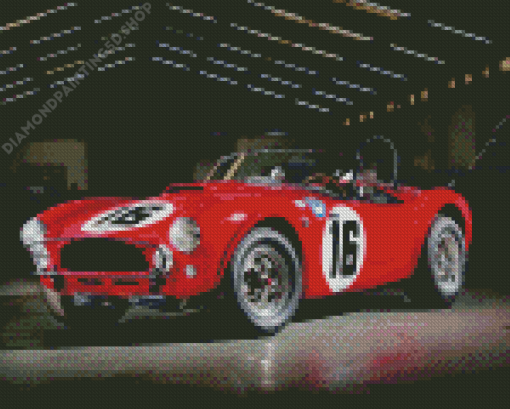 Shelby Cobra Car Diamond Painting