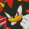 Sonic Shadow The Hedgehog Diamond Painting