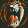 Taz Looney Tunes Diamond Painting