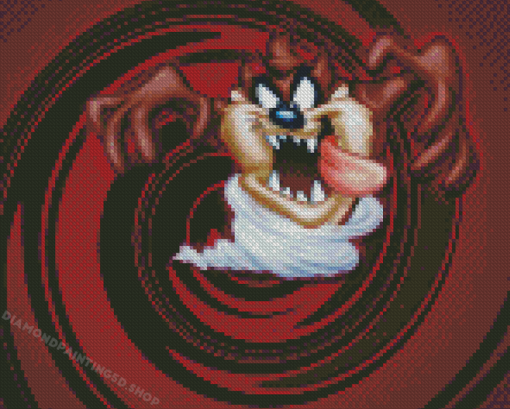 Taz Mania Diamond Painting