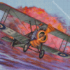 The Sopwith Camel Aircraft Diamond Painting