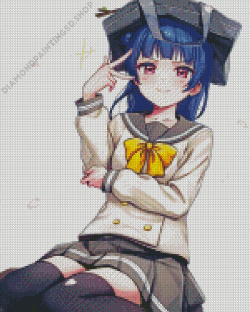 Yoshiko Tsushima Love Live Diamond Painting