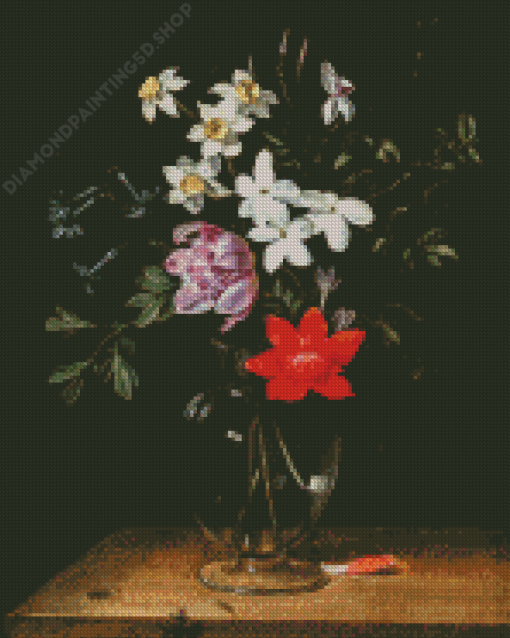 Flower Vase Still Life Diamond Painting