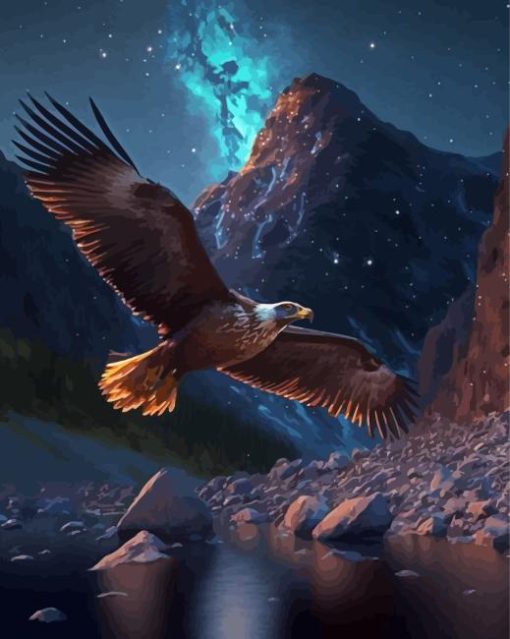 Flying Eagle Diamond Painting