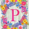 letter P Diamond Painting