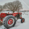 Massey Ferguson Tractor Diamond Painting