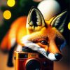 Photograph Fox Diamond Painting