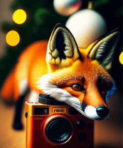 Photograph Fox Diamond Painting