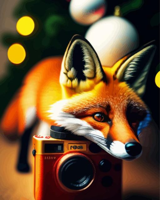 Photograph Fox Diamond Painting