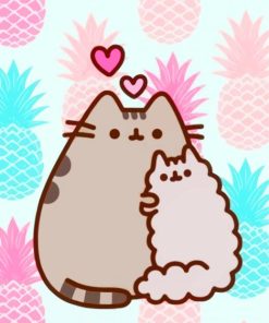 Pusheen Cat Diamond Painting