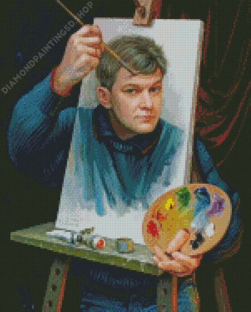 Self Portrait Diamond Painting