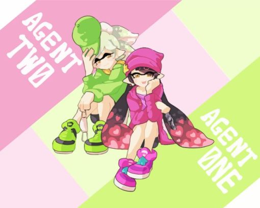 Agents Callie And Marie Diamond Painting