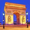 Arc De Triomphe Paris France Diamond Painting