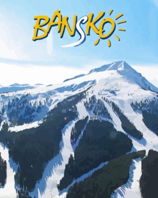 Bansko Poster Diamond Painting