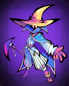 Black Mage Art Diamond Painting