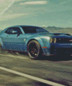 Dodge Challenger Hellcat Srt Diamond Painting