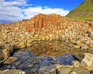 Giants Causeway Ireland Diamond Painting