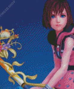 Kairi The Kingdom Hearts Diamond Painting