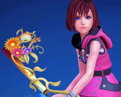 Kairi The Kingdom Hearts Diamond Painting