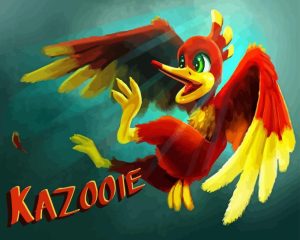 Kazooie Bird Diamond Painting