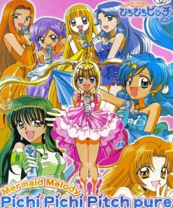 Mermaid Melody Pichi Pichi Pitch Diamond Painting