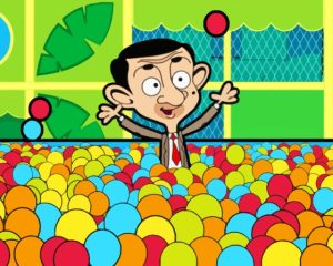 Mr Bean At Ball Pit Diamond Painting