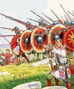 Roman Battle Army Diamond Painting