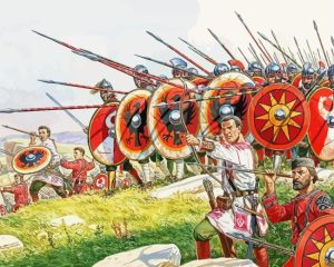 Roman Battle Army Diamond Painting