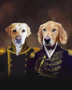 The Admiral Dogs Diamond Painting