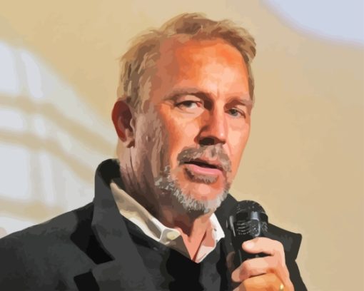 The American Kevin Costner Diamond Painting