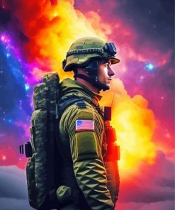 The Military Sacrifice Diamond Painting