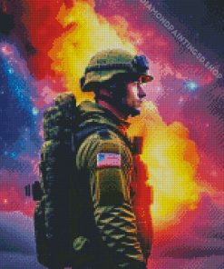 The Military Sacrifice Diamond Painting