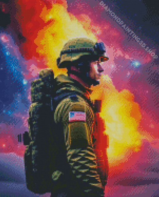 The Military Sacrifice Diamond Painting