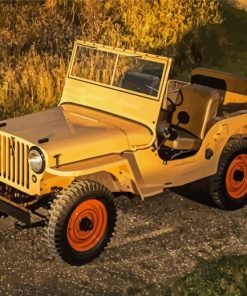 The Willys Jeep Diamond Painting