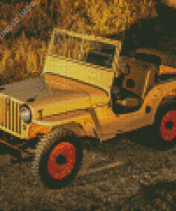 The Willys Jeep Diamond Painting