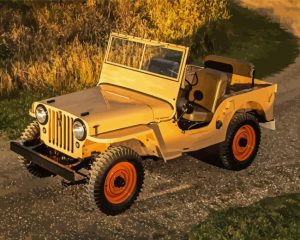 The Willys Jeep Diamond Painting