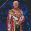 Wrestler Cody Rhodes Diamond Painting