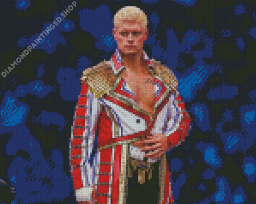 Wrestler Cody Rhodes Diamond Painting