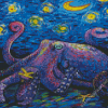 Abstract Octopus Art Diamond Painting